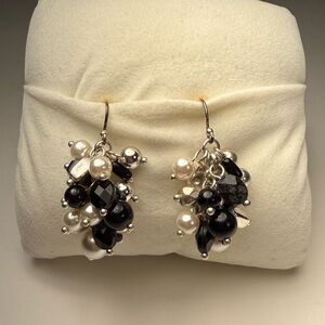 Vera Bradley Vintage Fanfare Bead Cluster Earrings